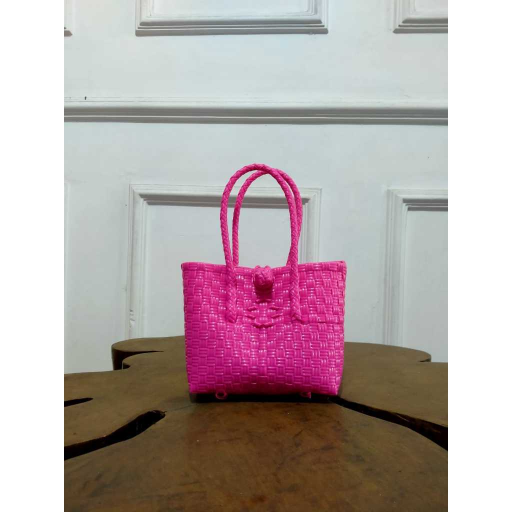 tas anyaman jali aleena / tas jali mini