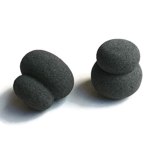 Ulekan bulat batu asli anak cobek padang coet inul Genuine round stone mortar for Anak Cobek Padang 