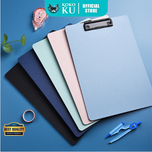 

Bantex Clipboard Papan Jalan/ File Folder Belat A4 Alas Tulis Siswa Papan Kertas Clip