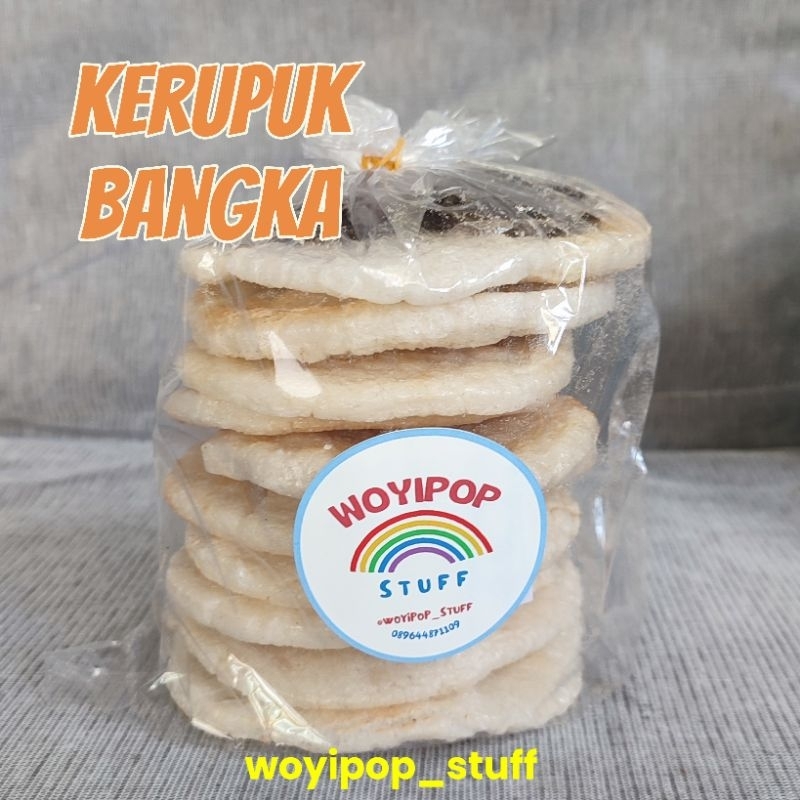 

Kerupuk Bangka isi 10pcs + sambel