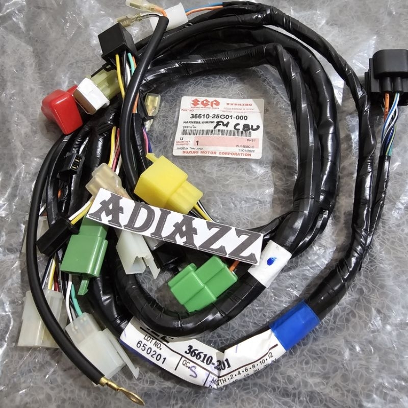 kabel body suzuki satria fu 150 cbu thailand 2004-2006 cbu original sgp 36610-25G01