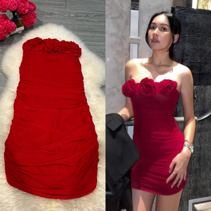 DRESS KEMBEN SEXY / DRESS PENDEK FIT BODYCON