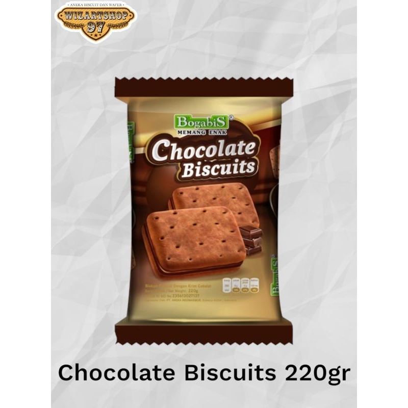 

Bogabis Chocolate Biscuit 220gr