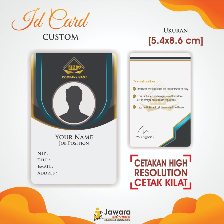 

CETAK ID CARD PVC CUSTOM TERMURAH MALANG