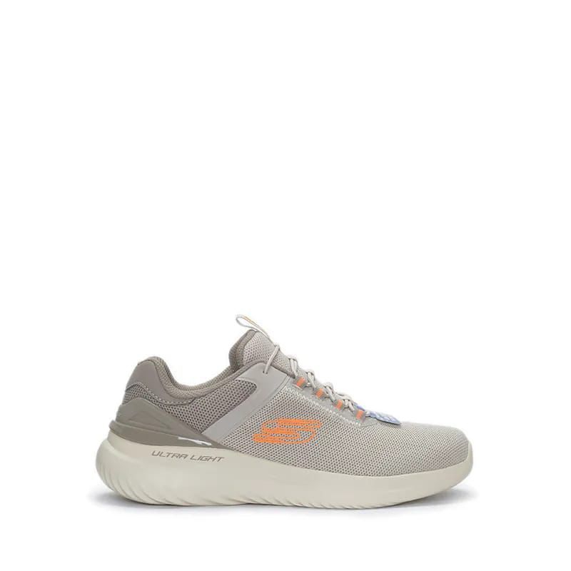 Sepatu Skechers original pria/ Skechers Bounder 2.0 men's sneakers shoes-Taupe (100% original)