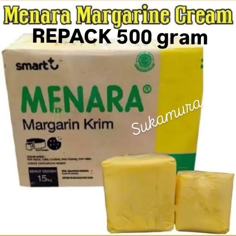 

Mentega MENARA - Menara Margarine repack 500gr