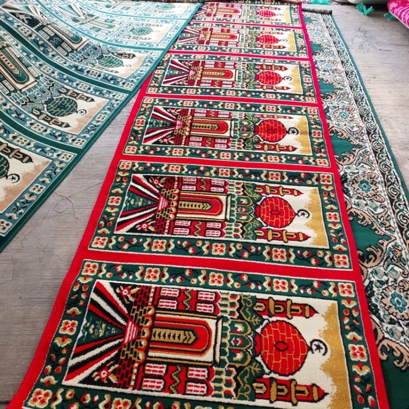 Sajadah Panjang Mesjid 105x570cm Medeena
