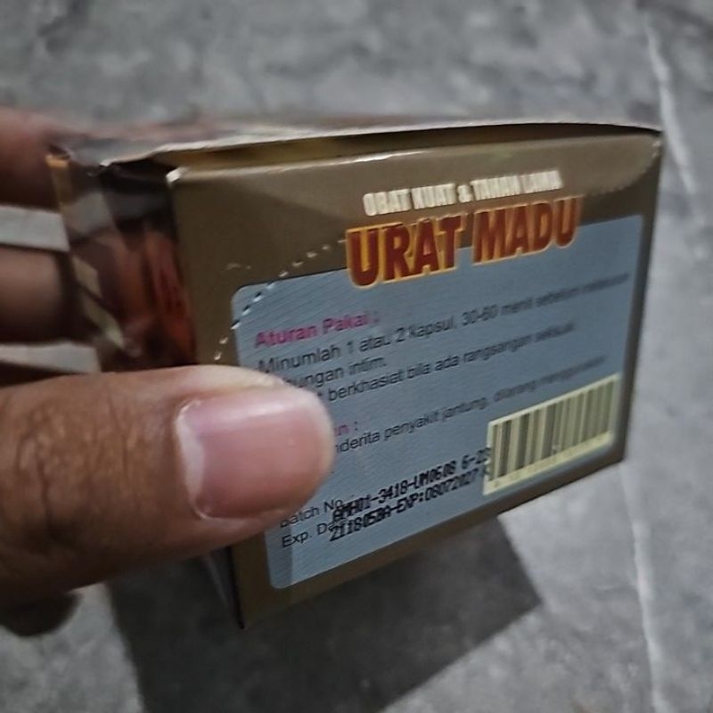 

makanan asli madu merah paket 1 box