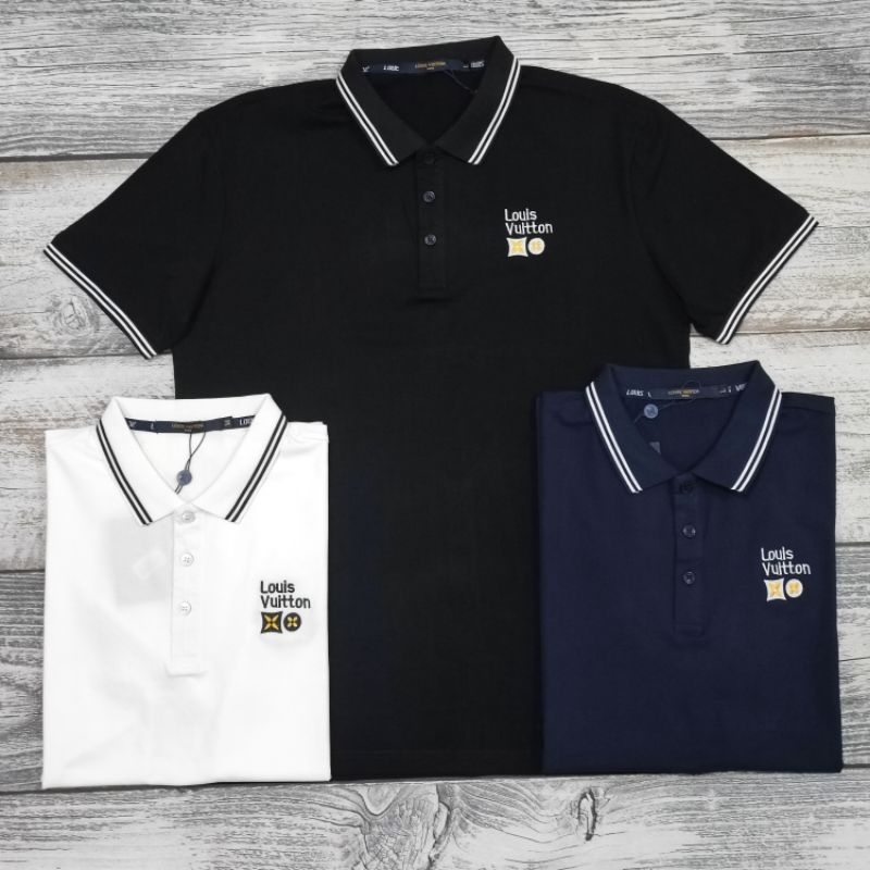 Kaos Kerah Pria Import Premium High Quality LV-3008