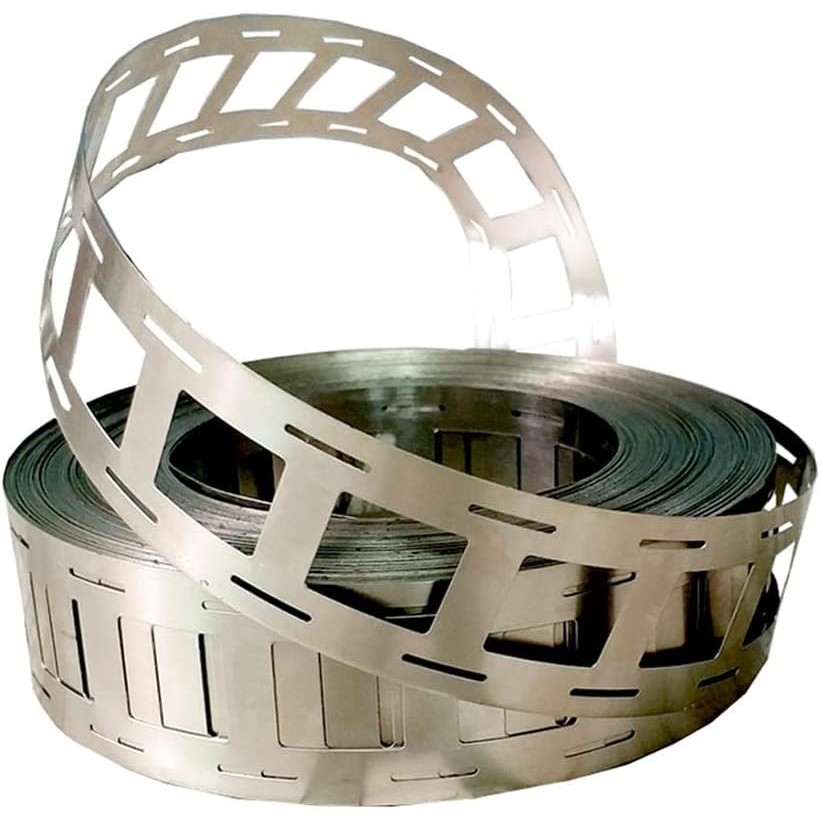 Plat Nikel Baja Plate Strip Nickle Steel Baterai 18650 2P 2S Paralel Seri Spot Welding