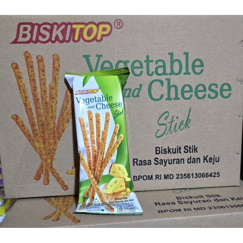 

Biskitop Vegetable and Cheese Stik 50g