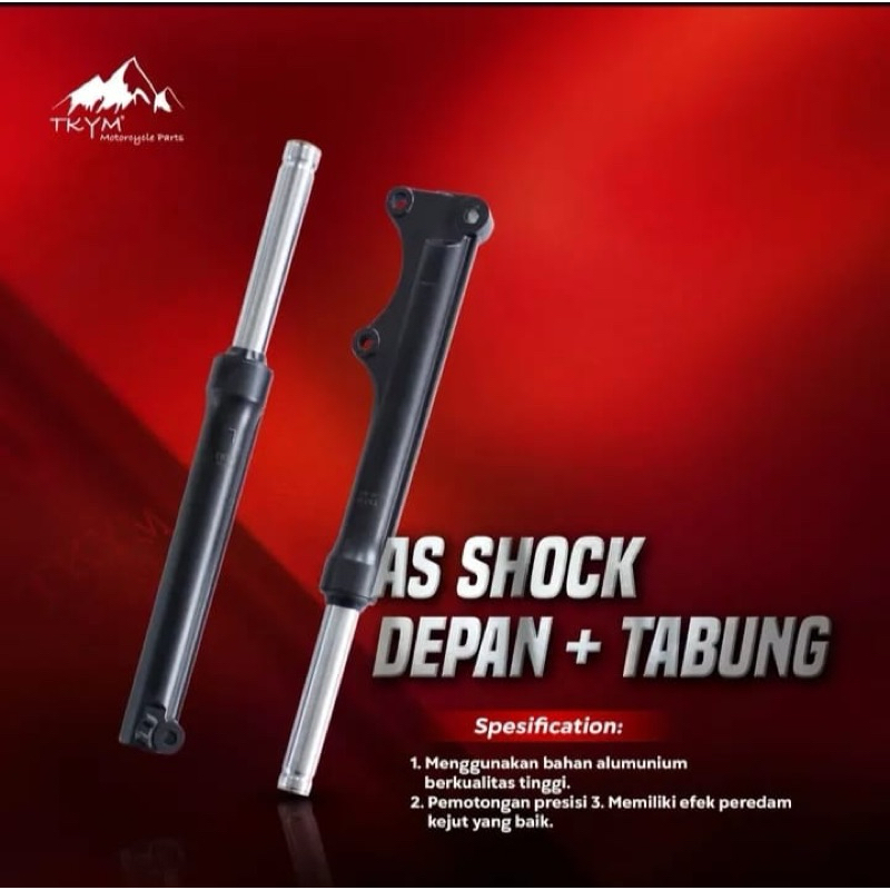 Takayama As Shock Depan + Tabung KZR Vario Techno 125