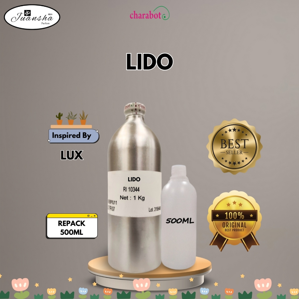 bibit parfum murni  LIDO / LUX CHARABOT 500ML