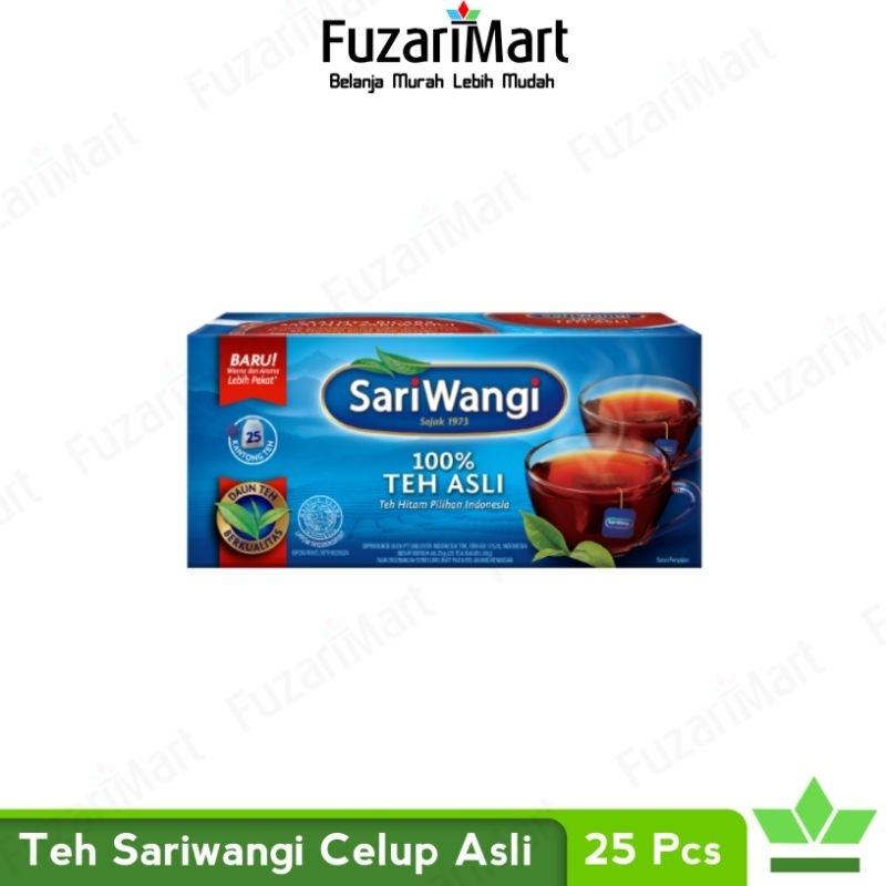 

Teh Sariwangi Celup 25's Asli original - FuzariMart
