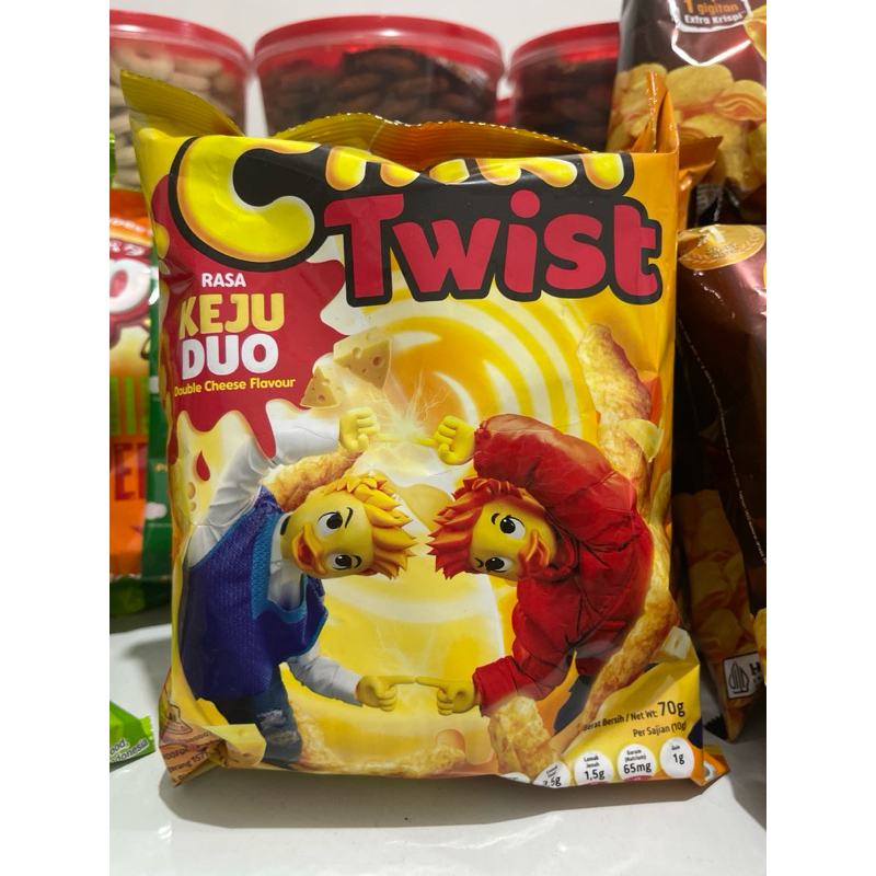 

Chiki Twist Keju Duo 70gr