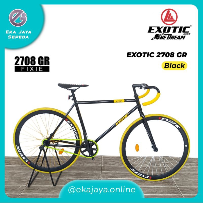 Sepeda Fixie EXOTIC 2708 GR by PACIFIC