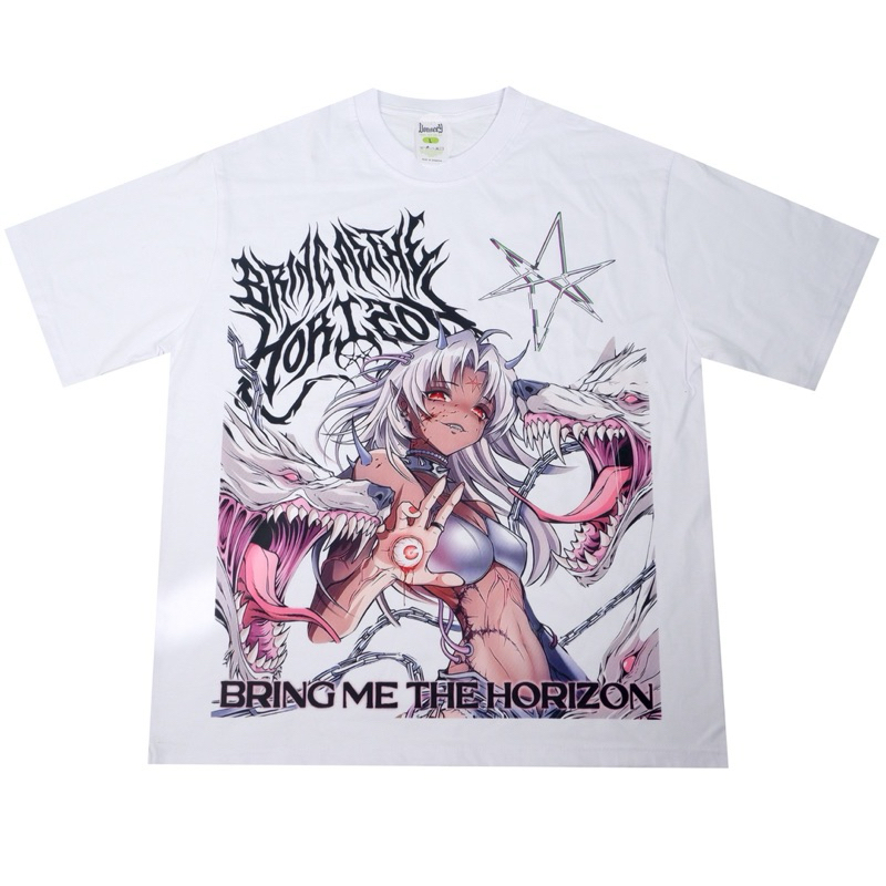 T-Shirt BMTH X ANIME - Oversized