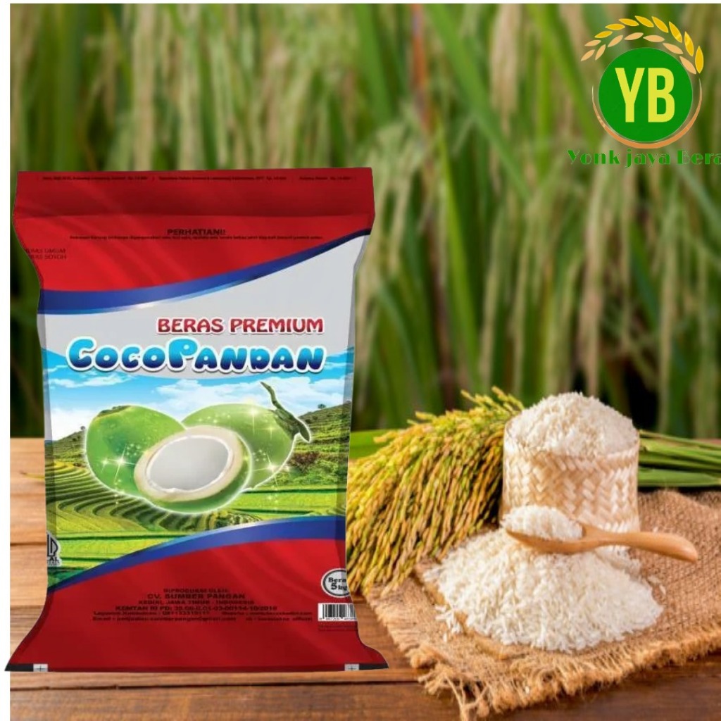 

BERAS COCOPANDAN (1KG & 5KG) PREMIUM ENAK PULEN BERKUALITAS DAN TERMURAH