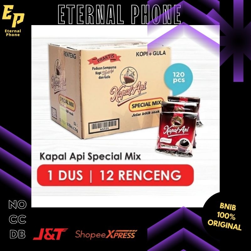 

Kapal Api Special Mix isi 12 renceng