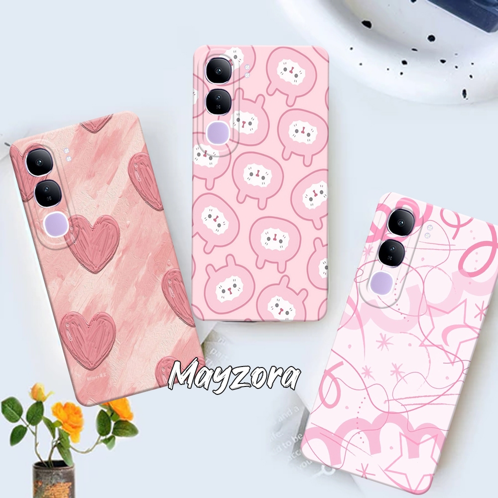 SJ010 - Case For Vivo V40 LITE 5G V40 V29 V29E GT 10 PRO Y17S Y15S Y01 Y20 Y20S Y12S Y12 Y15 Y17 Y27