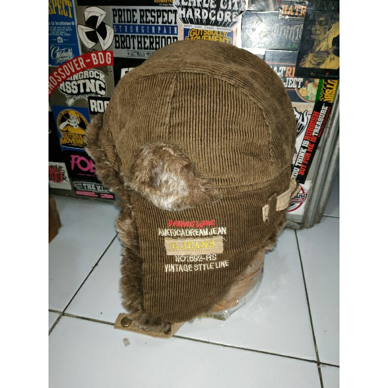 G. Jeans corduroy winter cap