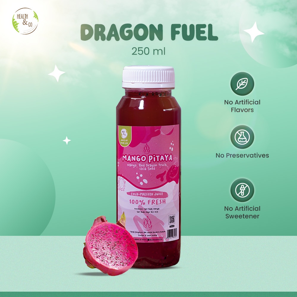 

Health & Co - Mango Pitaya Drink - Minuman Sehat - 250ML