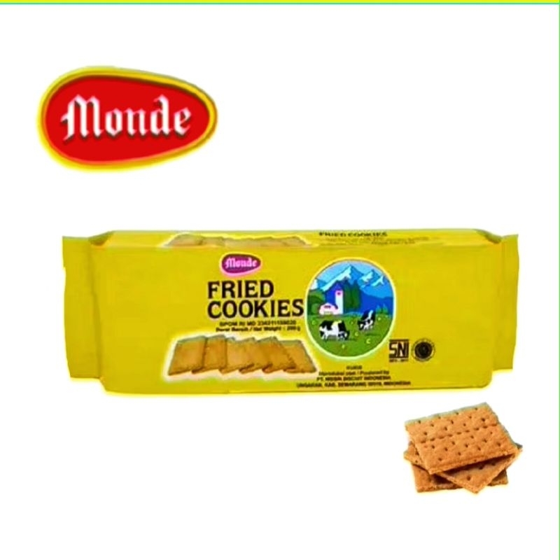 

monde FRIED COOKIES 200 gram