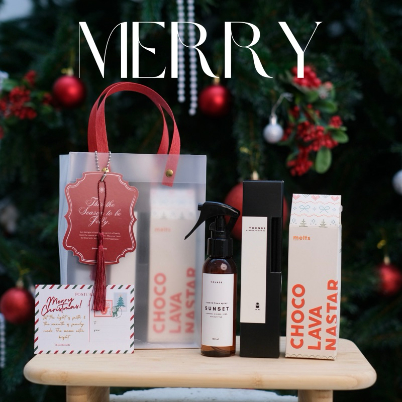 

MERRY - HAMPERS CHRISTMAS 2024 [transparant bag]