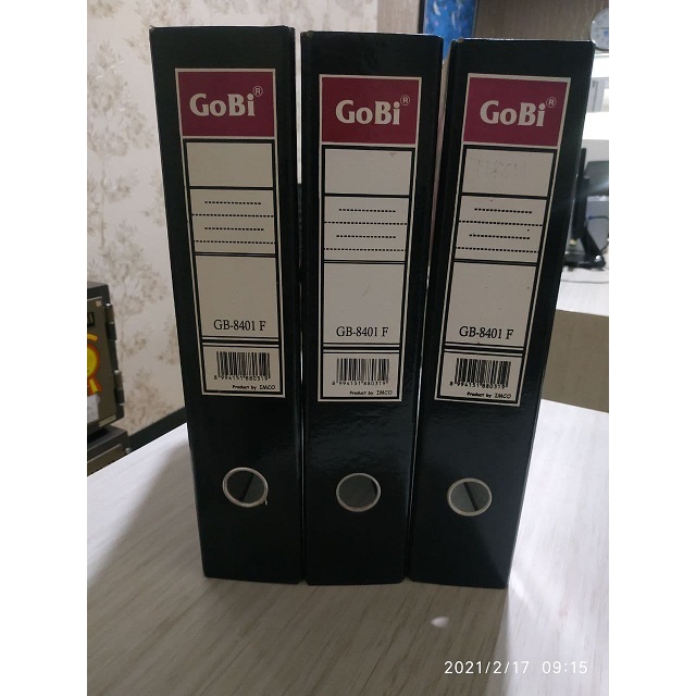 

Ordner Folio GOBI 50 mm Hitam ( Dus Isi 12 Pcs )