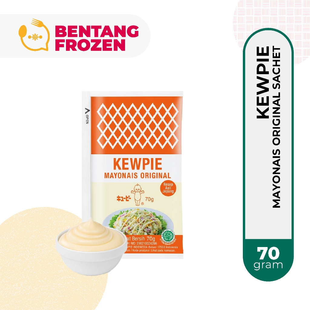 

Kewpie Mayonais Original Sachet 70gr / Mayonnaise / Mayones