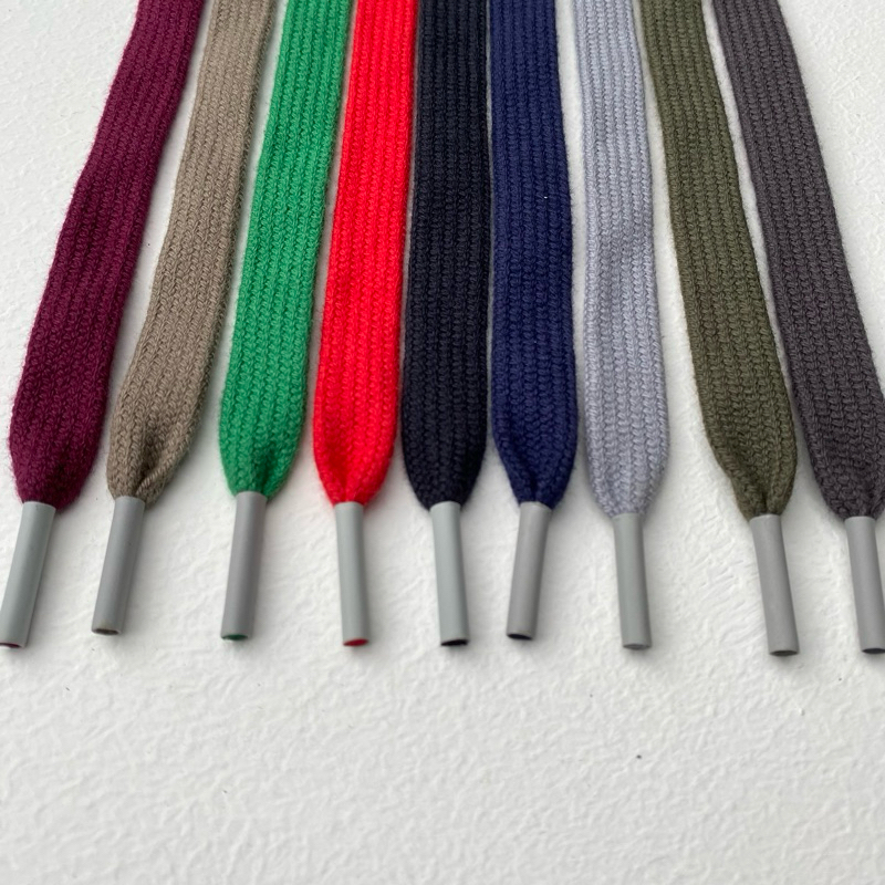 Tali sepatu/tali sepatu katun,tali sepatu gemuk ujung mika/aksesoris sepatu