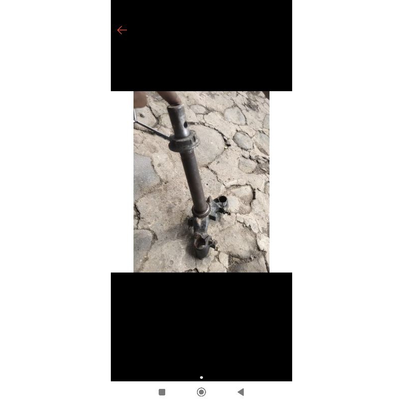 t segitiga setir Honda grand