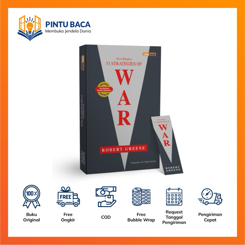 Rene Turos Indonesia - Renebook - Versi Ringkas 33 STRATEGIES OF WAR & 48 LAWS OF POWER - Robert Gre