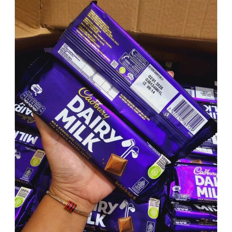 

dairy milk 90gr/coklat cadburry besar 90gr