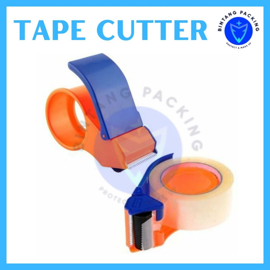 

Dispenser Lakban Tape Cutter Alat Potong Lakban Pemotong Solasi Plakban Besar