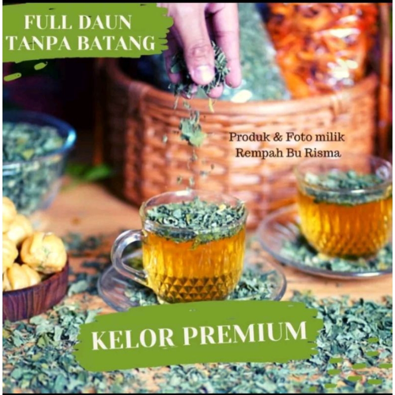 

daun kelor kering alami 100g
