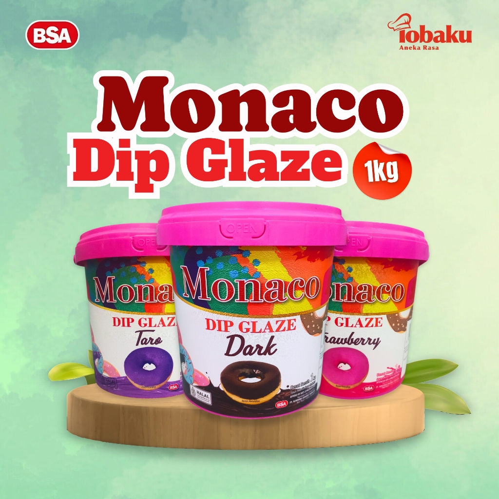 

Monaco Dip Glaze Selai Saus Manis Kemasan Bucket 1kg _