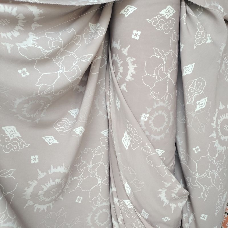 kain wolfis crepe - crepe premium - bahan crepe