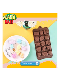 Cetakan Puding Jelly Silikon Karakter Cetakan Silikon Coklat Angka Dan Huruf Cetakan Lucu Karakter