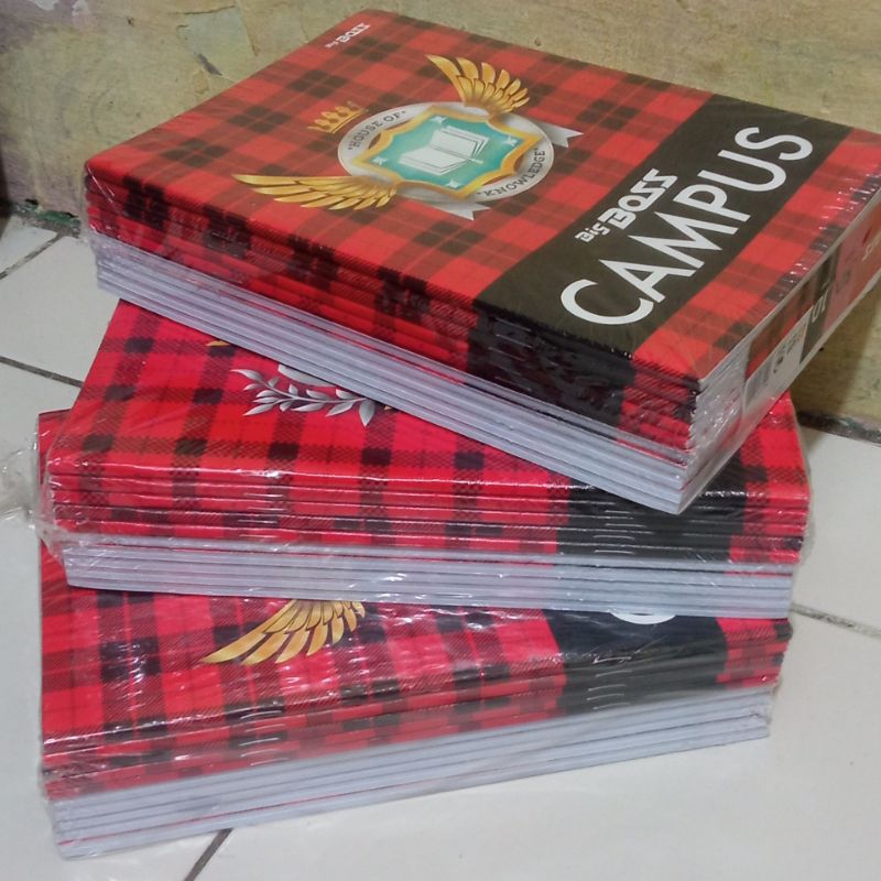 

promo 1pak buku tulis biq boss# buku isi 50lmbar