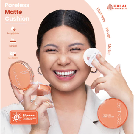 Focallure Poreless Matte Cushion