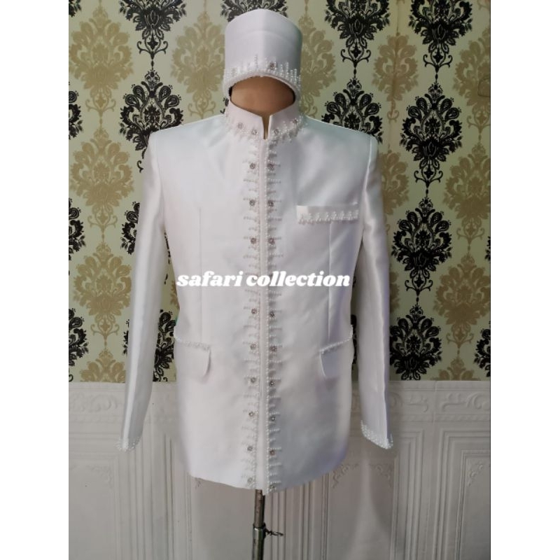 Beskap bapa hajat modern/Beskap among tamu terbaru/ Beskap kekinian