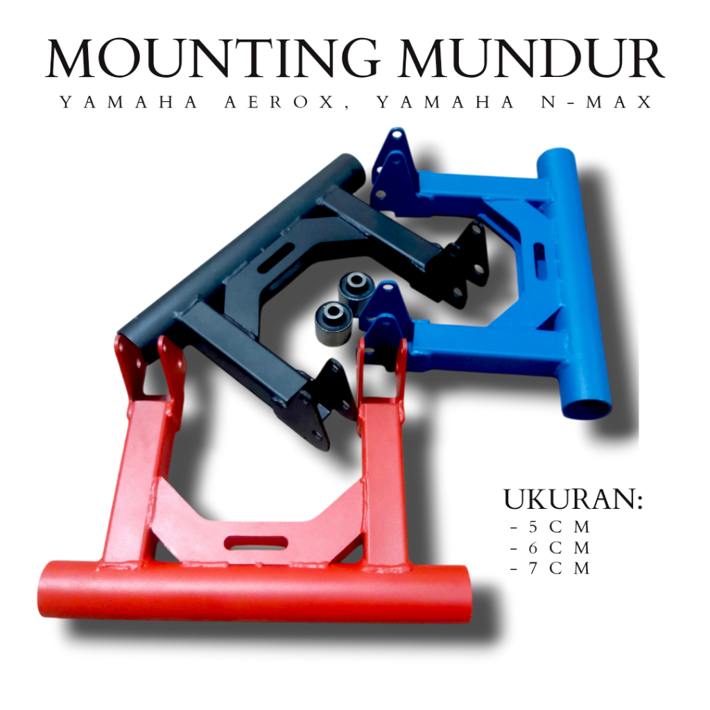Engine Mounting Mundur Yamaha Aerox old, Aerox new, Nmax | Mounting Mundur Arm Yamaha Aerox