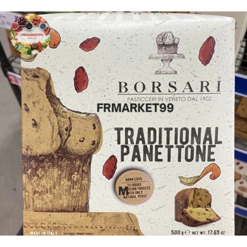 

borsari pennetone classic 500r cake natal