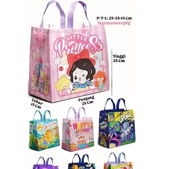 

TAS ULTAH UKURAN 25×25×15 SPUNBOND WATERPROF