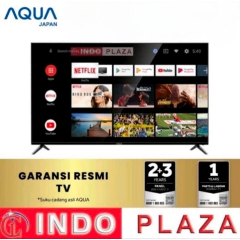 TV AQUA 58 Inch 58AQT6700UG 4K SMART ANDROID TV