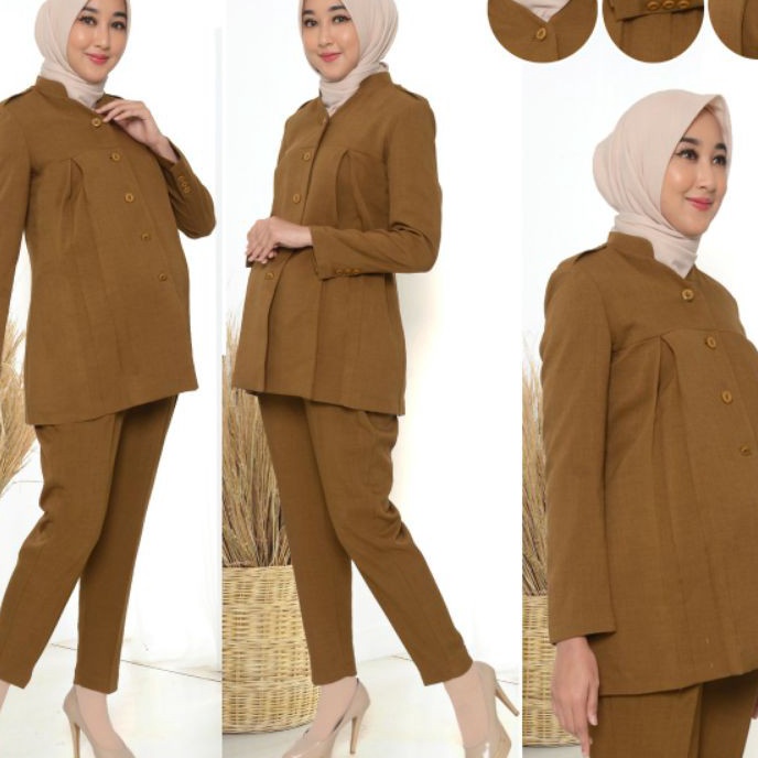 Extra Baju dinas Hamil  Baju Pemda Hamil  Baju Guru Hamil  Baju Hamil  Baju Hamil Pemda  Seragam Pem