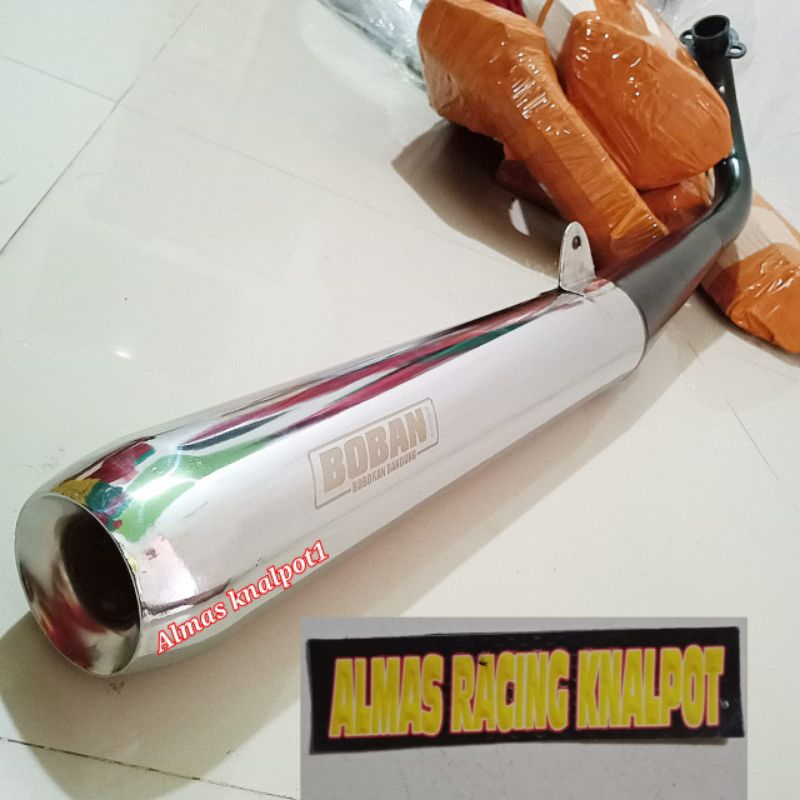 Knalpot Boban Rx king Full Crum Suara Pedas Dan Boban Zeus Setengah Dewa