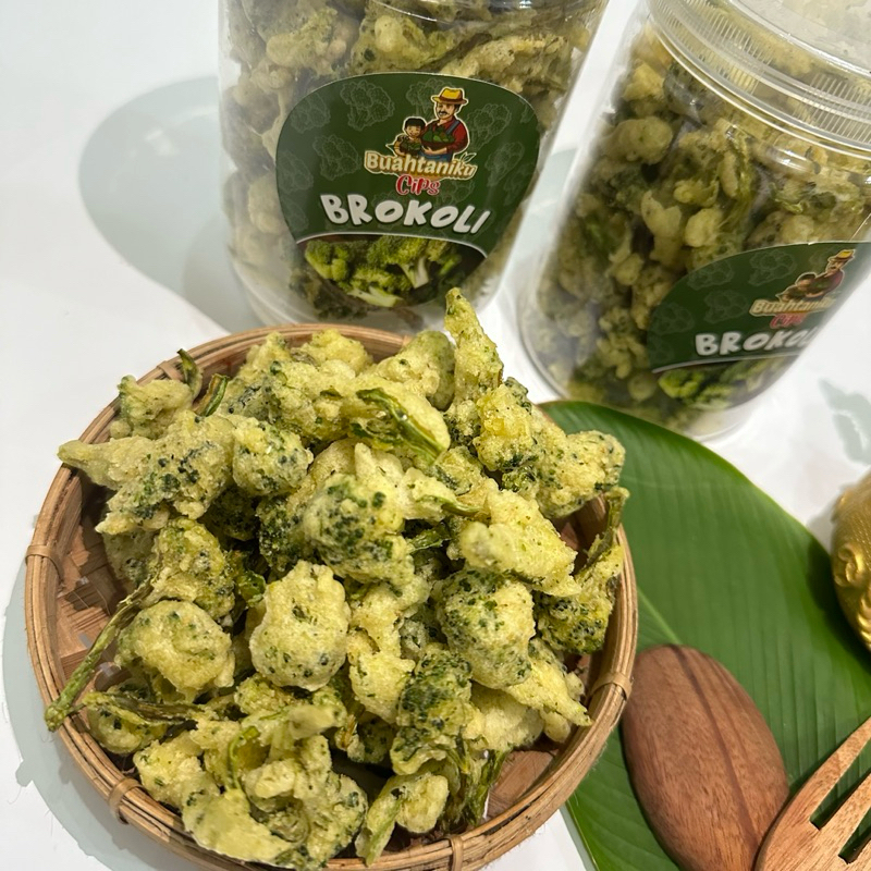 

BROKOLI DRIED 200gr / KRIPIK BROKOLI DIKERINGKAN