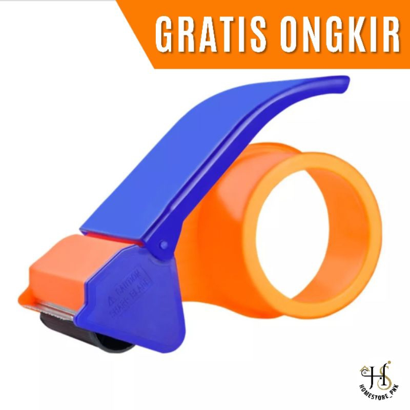 Dispenser Lakban Besar/Alat Pemotong Lakban/Tape Cutter Packing Cepat